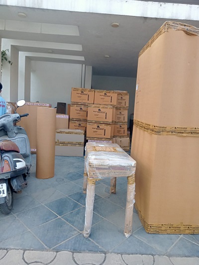 Professional packing materials and handling